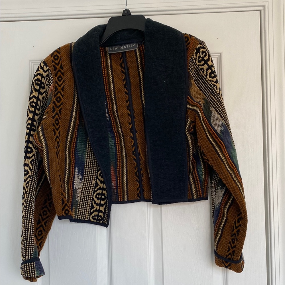 New Identity Multicolor Patterned Jacket - image 1